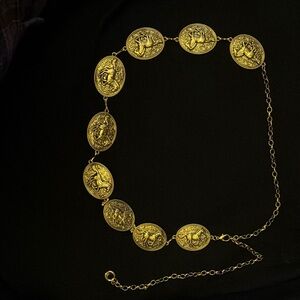 Gold women’s belt